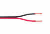 Câble HP méplat 2x0,50 mm² cuivre rouge/noir en 100m