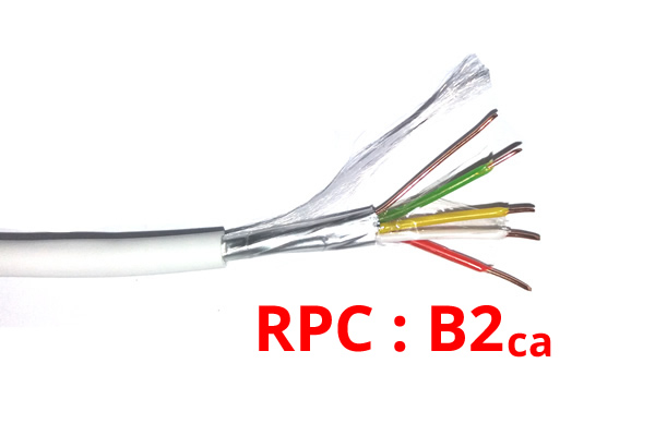 Câble d'alarme rigide 6 x AWG24 (5/10) (100% Cuivre) RPC B2ca avec écran en couronne de 100m - Cliquez sur l'image pour la fermer