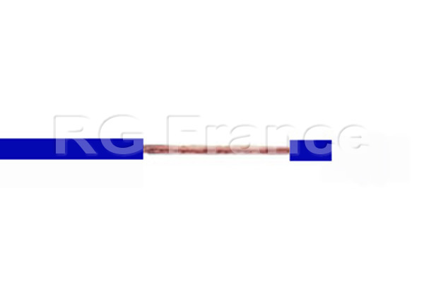 Fil électrique souple H05VK 1mm² bleu foncé en 100m - Cliquez sur l'image pour la fermer