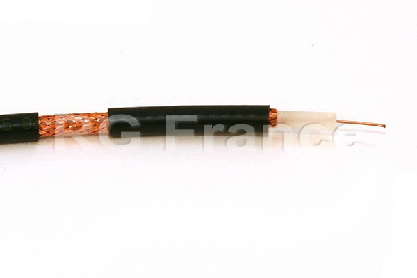 Câble coaxial Téflon RG179BU norme MIL-C17 - Cliquez sur l'image pour la fermer