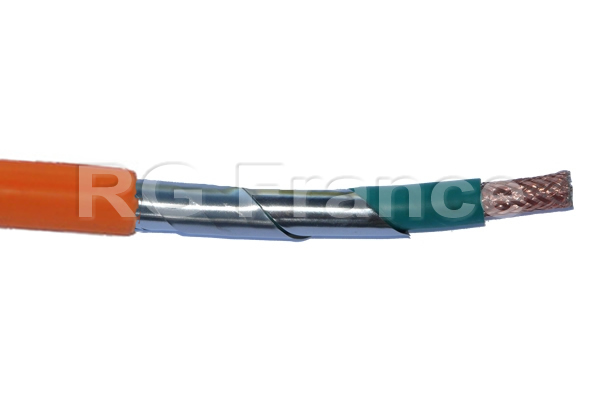 Câble coaxial (vidéo longues distances) KX8 en T/500m - Cliquez sur l'image pour la fermer