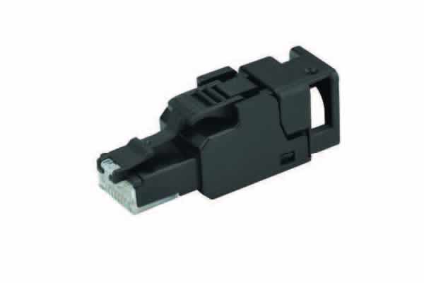 Plug RJ45 Cat.6A non blindé de chantier - Cliquez sur l'image pour la fermer