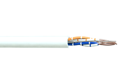 Câble de liaison type Belden® 7702 2 paires AWG22 non blindées blanc LSOH