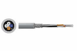 Câble de liaison type Belden® 9841 2 paires AWG24 avec double blindage LSOH