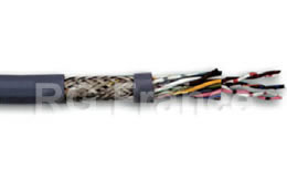 Câbles multipaires blindés par tresse LIYCY-P (pour RS485 par exemple)