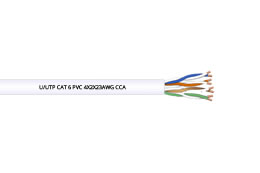 U/UTP Cat. 6 (CCA) 250 MHz PVC blanc en T/500m - Cliquez sur l'image pour la fermer